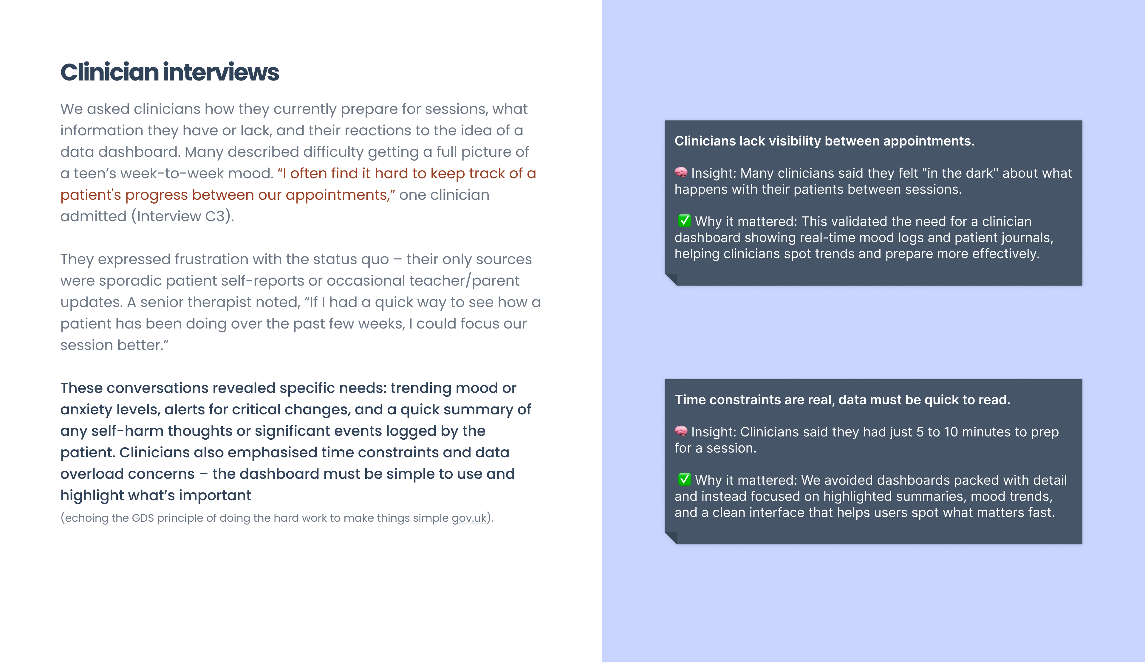 Process slide